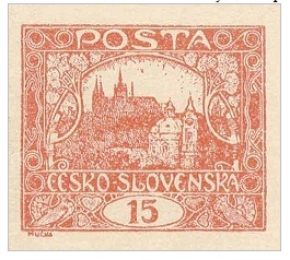 RETUŠE na známkách emise HRADČANY RETUŠE na známkách emise HRADČANY