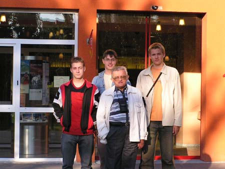 S mladými filatelisty na Evropském setkání v rakouském Grazu 24. - 28. září 2003