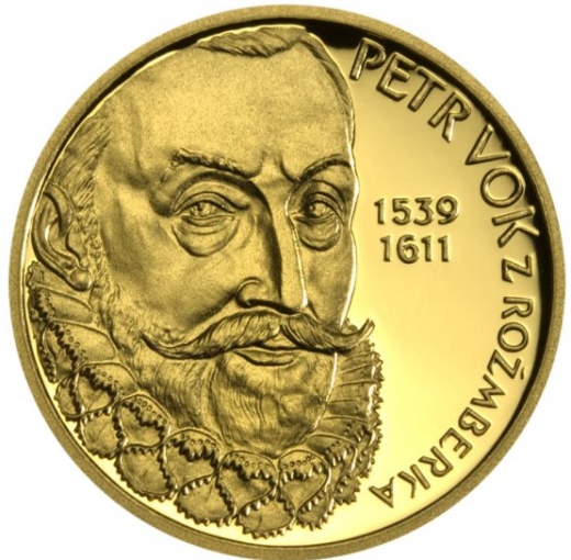 Sada 4 zlatých medailí Poslední Rožmberkové proof Sada 4 zlatých medailí Poslední Rožmberkové proof