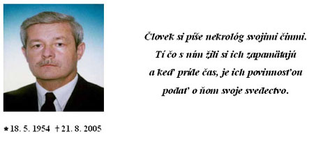 Smútime za doc. Ing. Jozefom Tekeľom, DrSc. Smútime za doc. Ing. Jozefom Tekeľom, DrSc.