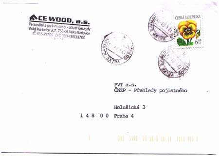 Současný poštovní provoz v ČR pohledem filatelisty Současný poštovní provoz v ČR pohledem filatelisty