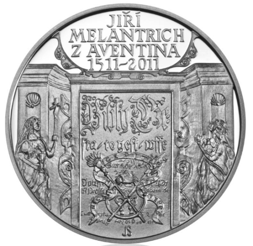 Stříbrná 200 Kč mince Jiří Melantrich z Aventina proof Stříbrná 200 Kč mince Jiří Melantrich z Aventina proof