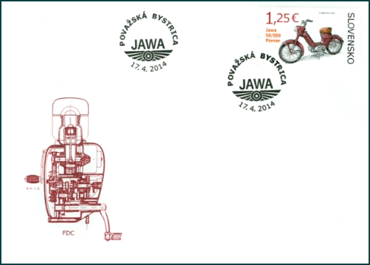 Technické pamiatky: Historické motocykle - Jawa 50/550 Pionier Technické pamiatky: Historické motocykle - Jawa 50/550 Pionier