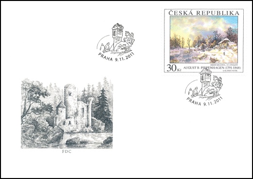 Umělecká díla na známkách - August Bedřich Piepenhagen (1791 - 1868) Umělecká díla na známkách - August Bedřich Piepenhagen (1791 - 1868)