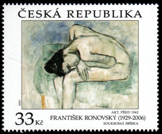 Umělecká díla na známkách - František Ronovský Umělecká díla na známkách - František Ronovský