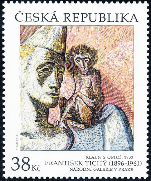 Umělecká díla na známkách - František Tichý (1896 – 1961) Umělecká díla na známkách - František Tichý (1896 – 1961)