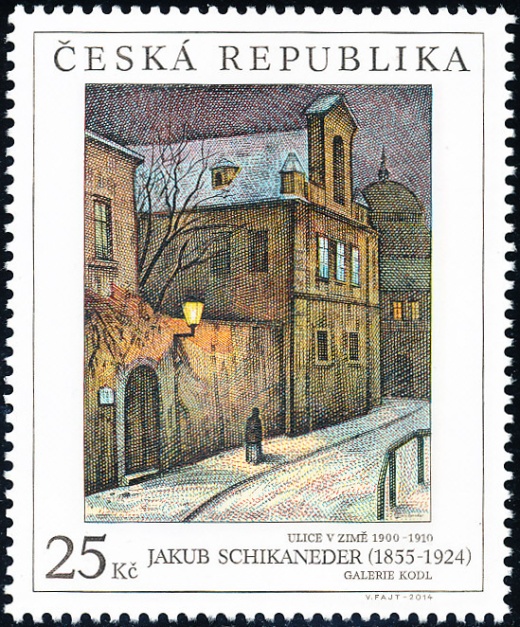 Umělecká díla na známkách: Jakub Schikaneder (1855 – 1924) Umělecká díla na známkách: Jakub Schikaneder (1855 – 1924)