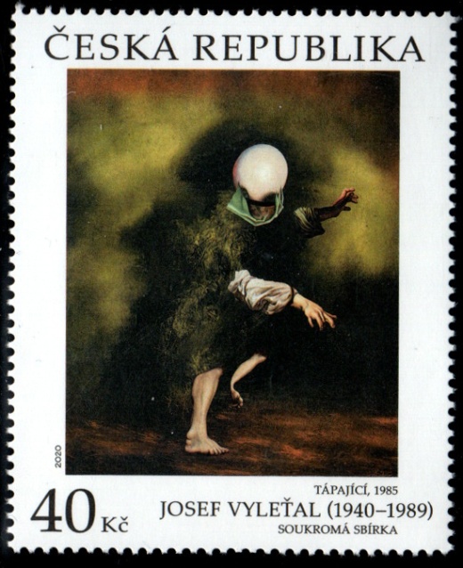 Umělecká díla na známkách - Josef Vyleťal Umělecká díla na známkách - Josef Vyleťal