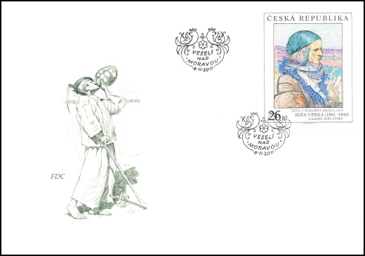 Umělecká díla na známkách - Joža Uprka (1861 - 1940) Umělecká díla na známkách - Joža Uprka (1861 - 1940)