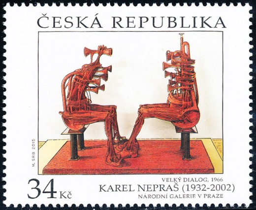 Umělecká díla na známkách - Karel Nepraš Umělecká díla na známkách - Karel Nepraš