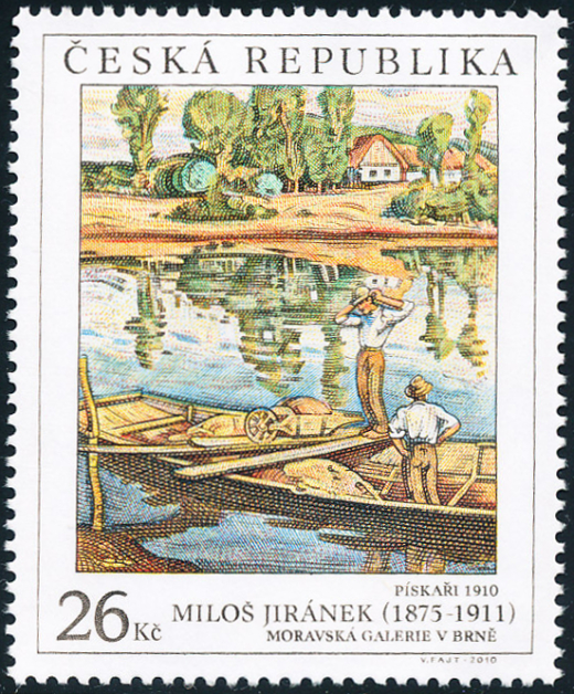 Umělecká díla na známkách: Miloš Jiránek (1875 - 1911) Umělecká díla na známkách: Miloš Jiránek (1875 - 1911)