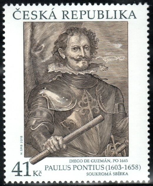 Umělecká díla na známkách - Paulus Pontius Umělecká díla na známkách - Paulus Pontius