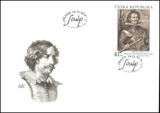 Umělecká díla na známkách - Paulus Pontius Umělecká díla na známkách - Paulus Pontius