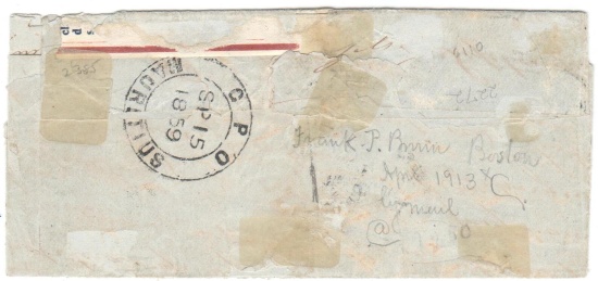 Unikátní skládaný dopis odeslaný 15. 9. 1859 z ostrova MAURITIUS na RÉUNION se známkami 2 pence Unikátní skládaný dopis odeslaný 15. 9. 1859 z ostrova MAURITIUS na RÉUNION se známkami 2 pence