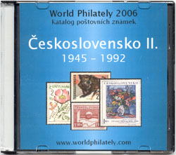Vánoční novinka: CD-ROM World Philately 2006 – Československo II. (1945-1992)