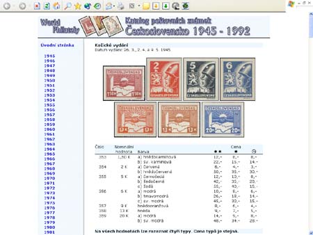 Vánoční novinka: CD-ROM World Philately 2006 – Československo II. (1945-1992) Vánoční novinka: CD-ROM World Philately 2006 – Československo II. (1945-1992)