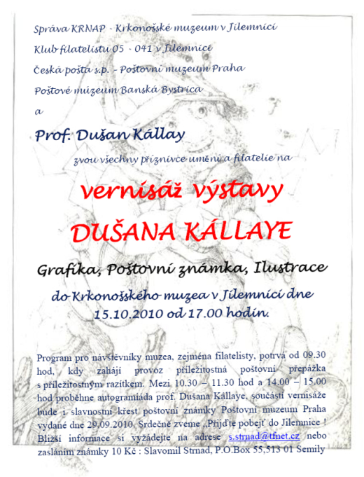 Vernisáž výstavy Dušana Kállaye Vernisáž výstavy Dušana Kállaye