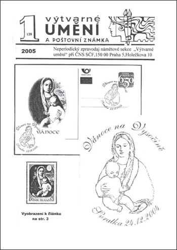 Výtvarné umění a poštovní známka 1/2005