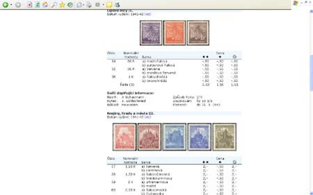 World Philately 2005 – recenze na multimediální katalog poštovních známek Protektorát Čechy a Morava World Philately 2005 – recenze na multimediální katalog poštovních známek Protektorát Čechy a Morava