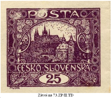 Závoje a světliny na známkách emise HRADČANY Závoje a světliny na známkách emise HRADČANY
