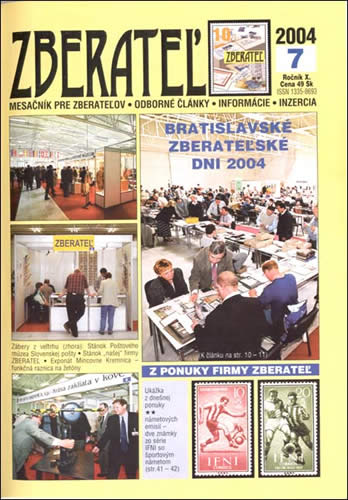 Zberateľ číslo 7/2004 Zberateľ číslo 7/2004