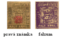 Známkové země na území Indie Známkové země na území Indie