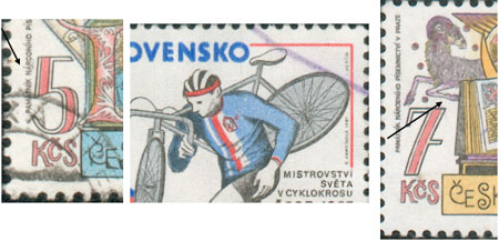 Zpravodaj 2/2005: Známky pod drobnohledem - 5 Zpravodaj 2/2005: Známky pod drobnohledem - 5