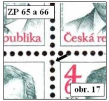 Zpravodaj 2/2006: Perforace známek České republiky (5) Zpravodaj 2/2006: Perforace známek České republiky (5)