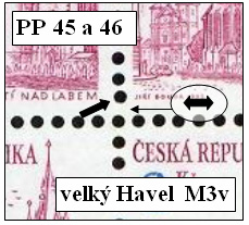 Zpravodaj 2/2006: Perforace známek České republiky (5) Zpravodaj 2/2006: Perforace známek České republiky (5)