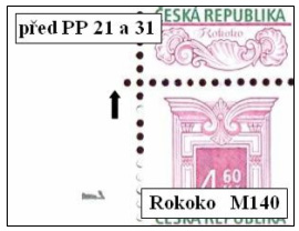 Zpravodaj 2/2006: Perforace známek České republiky (5) Zpravodaj 2/2006: Perforace známek České republiky (5)