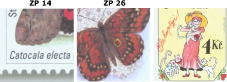 Zpravodaj 3/2004: Výrobní vady na známkách tištěných společností Victoria Security Printing, a. s. Zpravodaj 3/2004: Výrobní vady na známkách tištěných společností Victoria Security Printing, a. s.