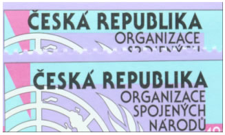 Zpravodaj 3/2004: Výrobní vady na známkách tištěných společností Victoria Security Printing, a. s. Zpravodaj 3/2004: Výrobní vady na známkách tištěných společností Victoria Security Printing, a. s.