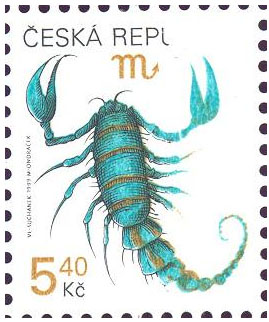 Zpravodaj 3/2005: Litoměřický objev na známce Pofis č. 241 - štír Zpravodaj 3/2005: Litoměřický objev na známce Pofis č. 241 - štír