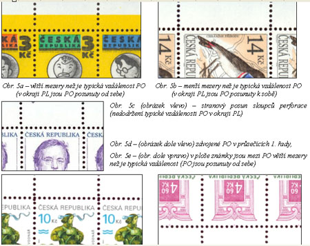 Zpravodaj 3/2005: Perforace známek České republiky (2) Zpravodaj 3/2005: Perforace známek České republiky (2)