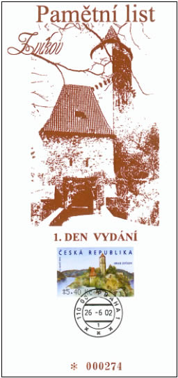 Zpravodaj 4/2003: Zaostřeno na automatové známky 'hrad Zvíkov' Zpravodaj 4/2003: Zaostřeno na automatové známky 'hrad Zvíkov'