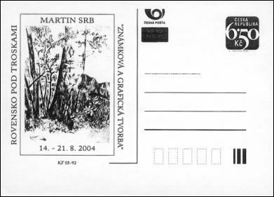 Zpravodaj 4/2004: Výstava Martina Srba v Rovensku pod Troskami Zpravodaj 4/2004: Výstava Martina Srba v Rovensku pod Troskami