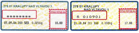 Zpravodaj 4/2004: Zajímavosti z poštovního provozu Zpravodaj 4/2004: Zajímavosti z poštovního provozu