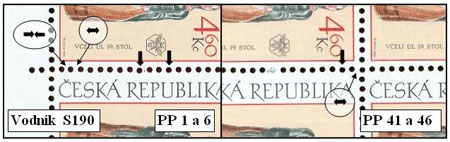 Zpravodaj 4/2005: Perforace známek České republiky (3) Zpravodaj 4/2005: Perforace známek České republiky (3)