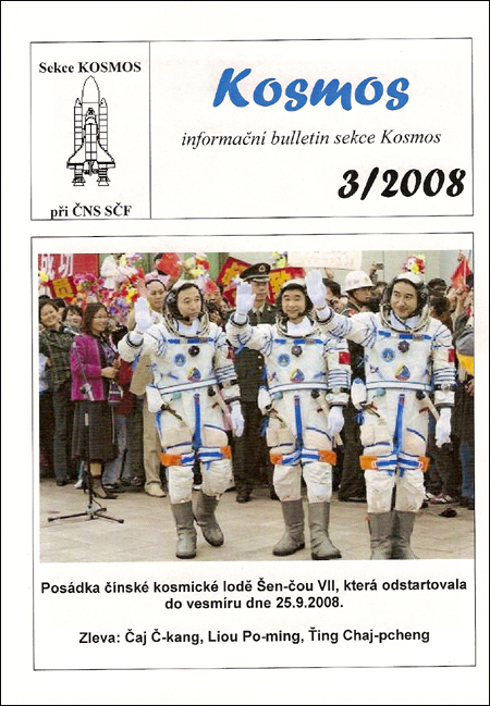 Zpravodaj sekce KOSMOS č. 3 Zpravodaj sekce KOSMOS č. 3