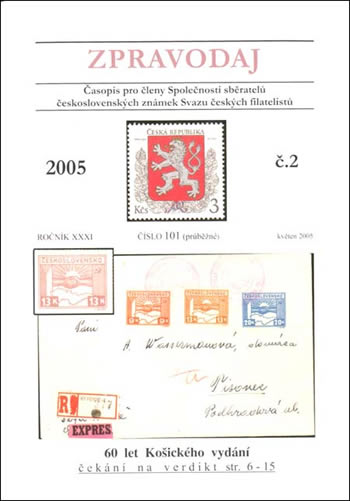 Zpravodaj SSČSZ SČF – 2/2005