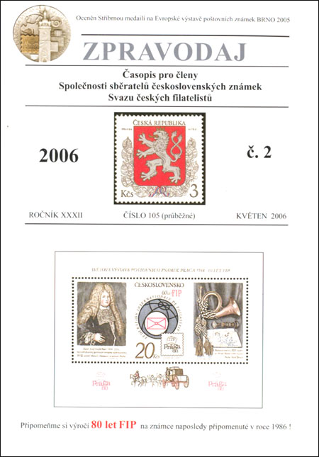 Zpravodaj SSČSZ SČF – 2/2006 Zpravodaj SSČSZ SČF – 2/2006