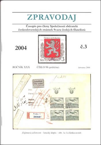 Zpravodaj SSČSZ SČF - 3/2004 Zpravodaj SSČSZ SČF - 3/2004