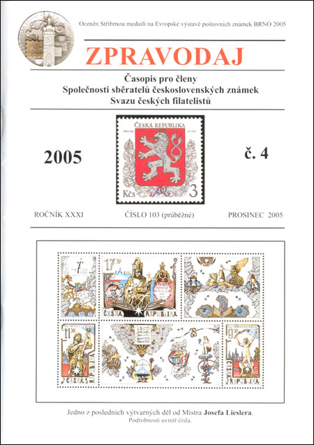 Zpravodaj SSČSZ SČF – 4/2005 Zpravodaj SSČSZ SČF – 4/2005