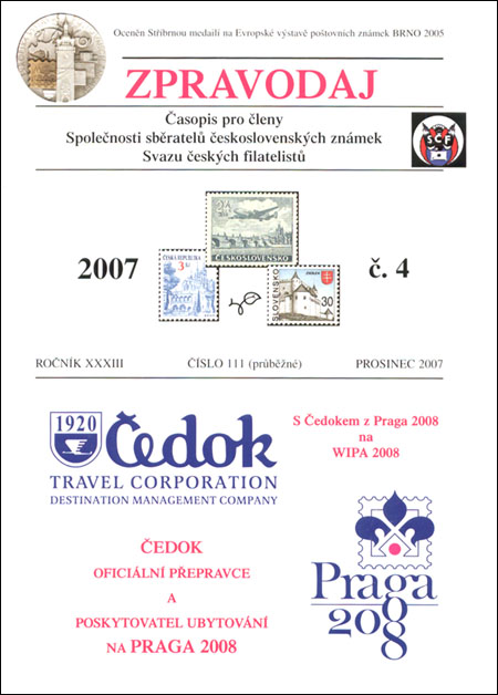 Zpravodaj SSČSZ SČF – 4/2007 Zpravodaj SSČSZ SČF – 4/2007