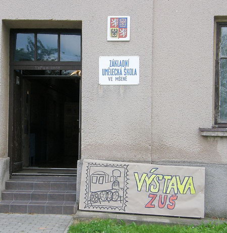 Výstava v ZUŠ Mšeno Výstava v ZUŠ Mšeno