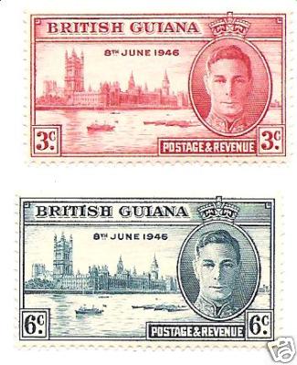 Známková země BRITSKÁ GUAYANA Známková země BRITSKÁ GUAYANA