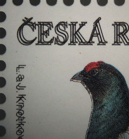 Zpravodaj 3/2007: Zajímavosti u známek tištěných ofsetem Zpravodaj 3/2007: Zajímavosti u známek tištěných ofsetem