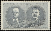 1. máj 1953 - Lenin a Stalin