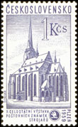 100 let závodu Škoda Plzeň - kostel sv. Bartoloměje