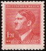 A. Hitler - 1,20 K červená